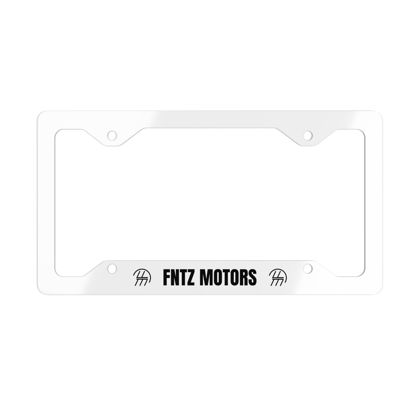 Custom FNTZ Motors Metal License Plate Frame