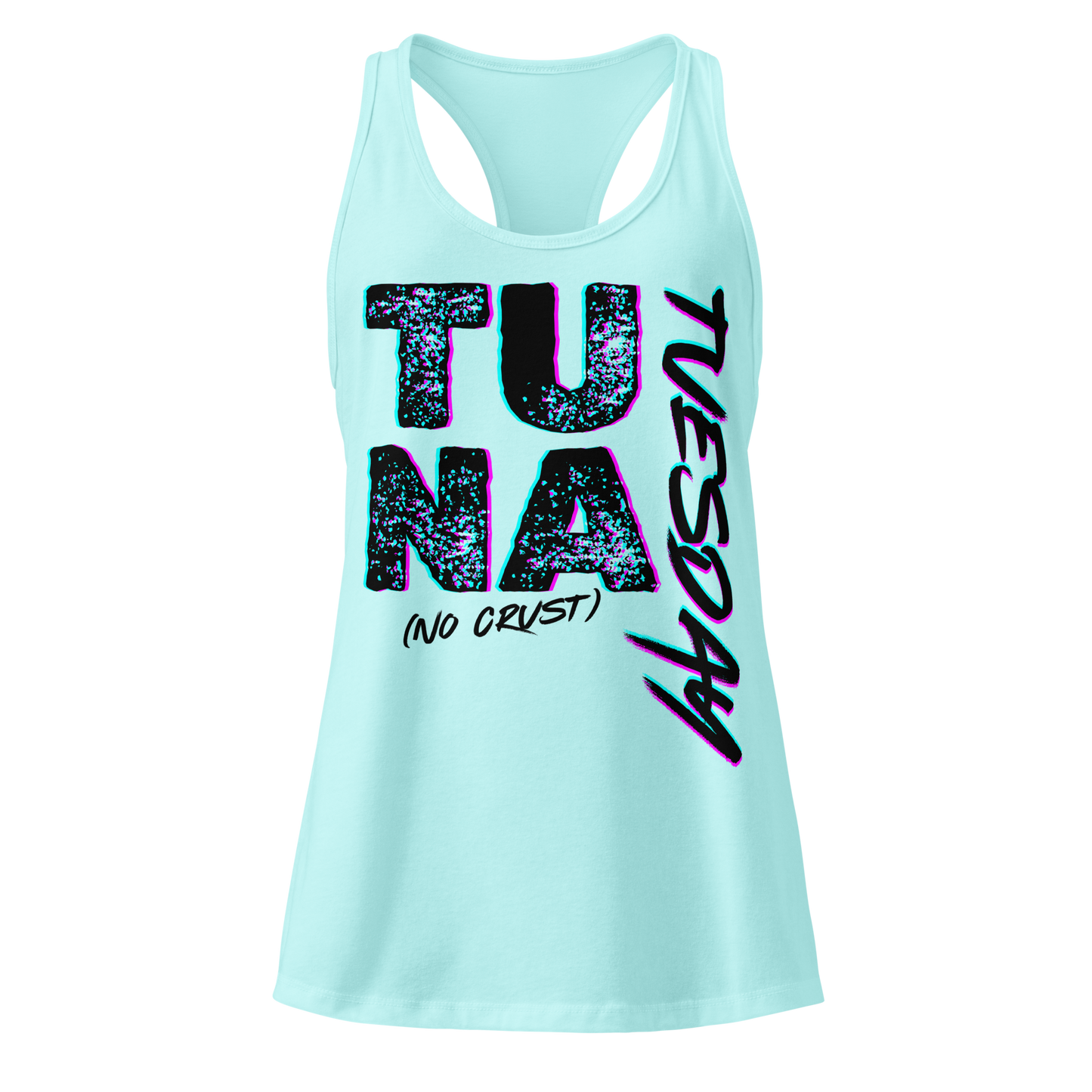 Tuna (No Crust) Tuesday Women's Racerback Tank