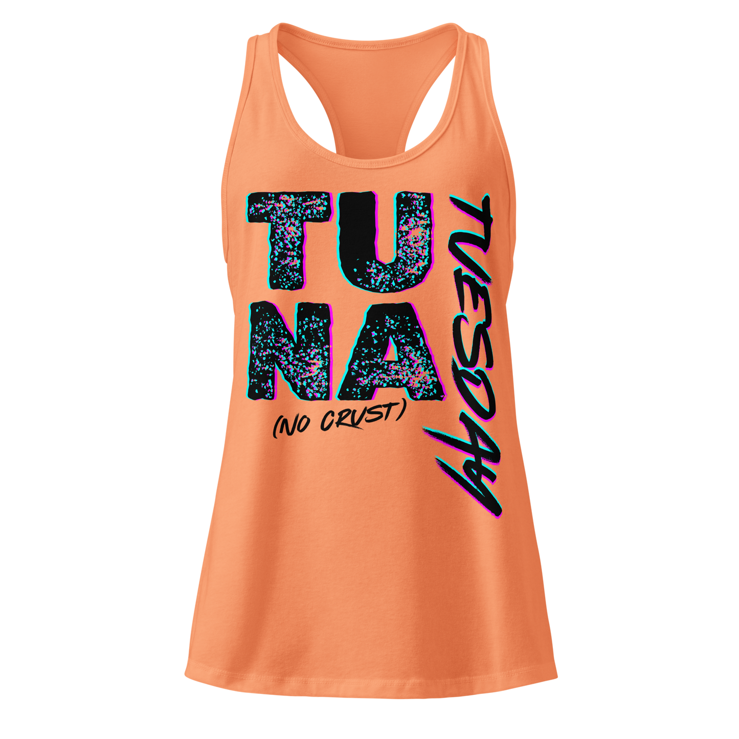 Tuna (No Crust) Tuesday Women's Racerback Tank