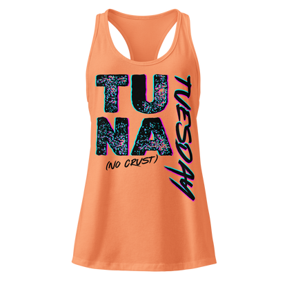 Tuna (No Crust) Tuesday Women's Racerback Tank