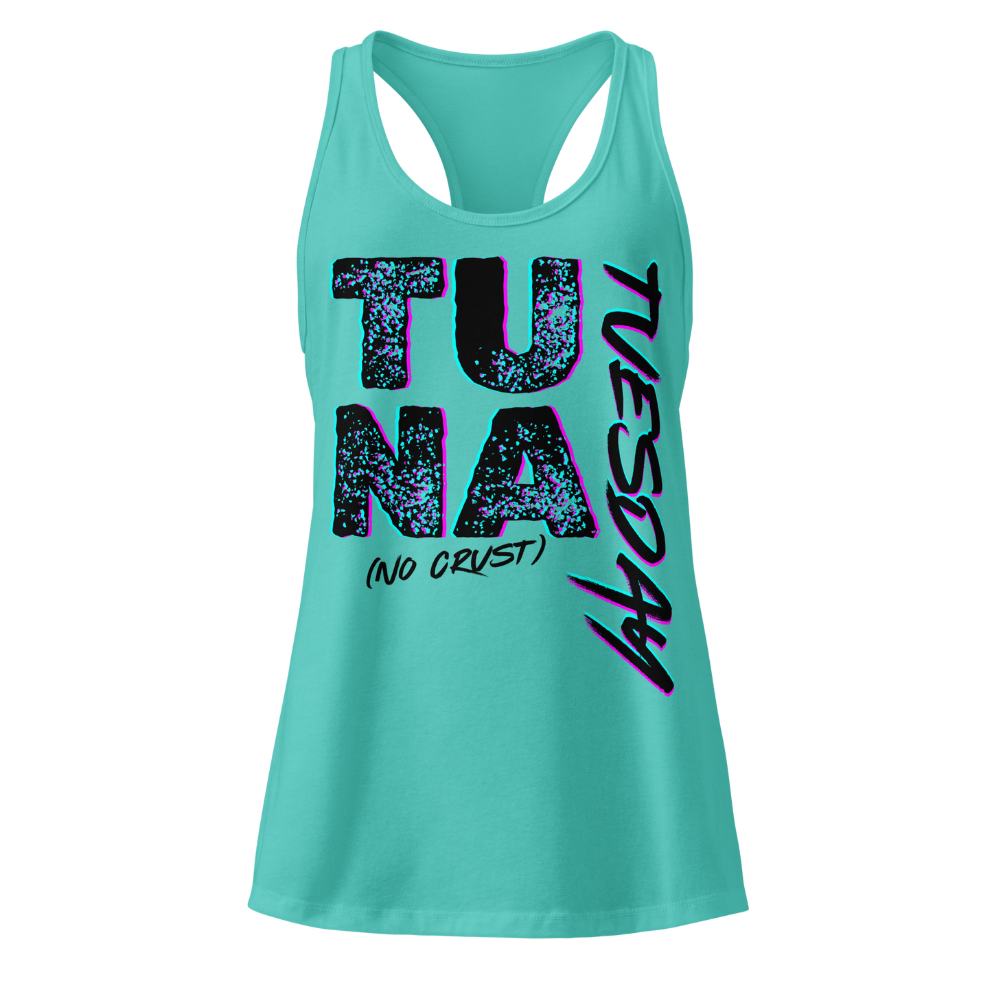 Tuna (No Crust) Tuesday Women's Racerback Tank