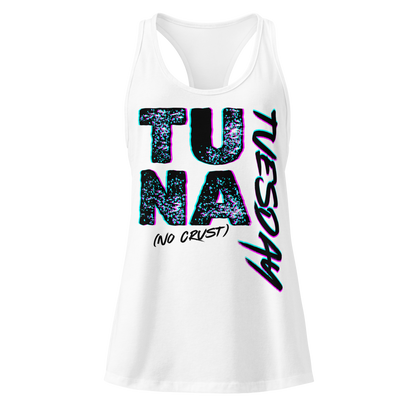 Tuna (No Crust) Tuesday Women's Racerback Tank